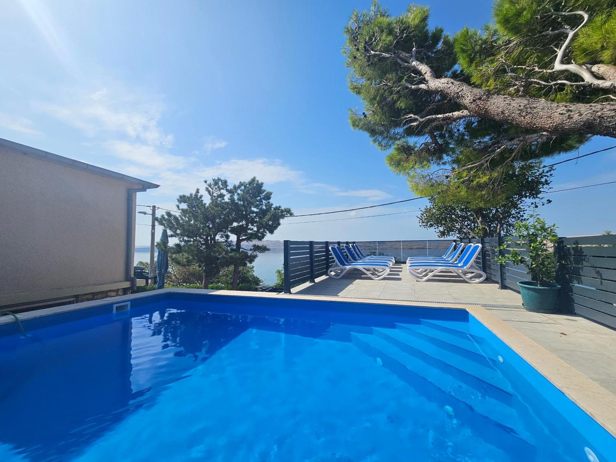Beachfront House Ivana With Pool - Renovated 2025 세사리카 외부 사진